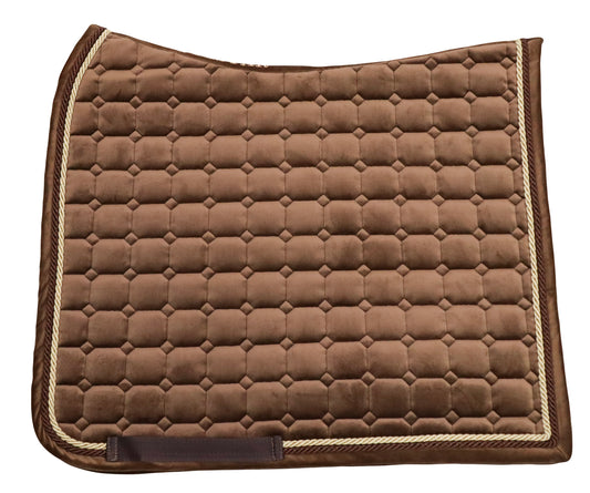 Mocca brown zadeldek dressuur