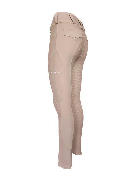 Beige rijlegging